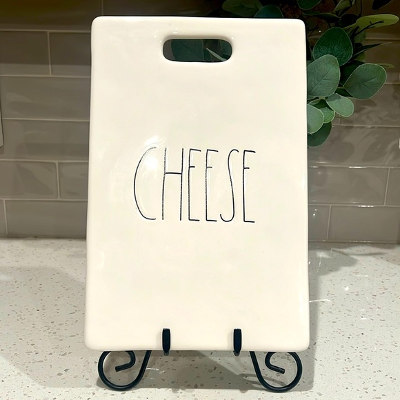 Rae Dunn stoneware CHEESE cutting/serving board - Picture 1 of 2